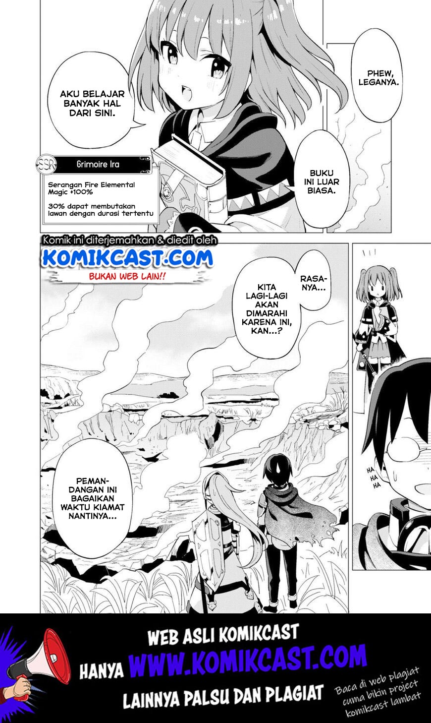 Gacha wo Mawashite Nakama wo Fuyasu Saikyou no Bishoujo Gundan wo Tsukuriagero Chapter 14 Bahasa Indonesia